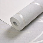 Non-Woven Striped Wallpaper – 53cm Thickened Modern Decor for Bedroom Walls