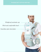 Ergonomic Baby Carrier – Multifunctional Waist Stool for Infant to Toddler