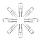 Bi-Pin Halogen Capsule Bulb – 12V Energy Efficient Replacement for Lighting