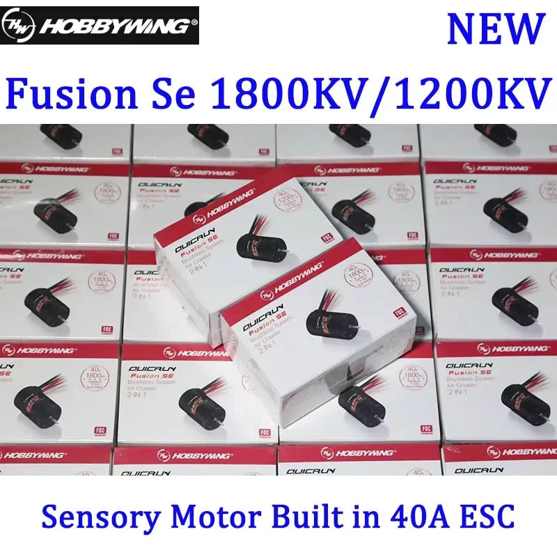 Sensored Brushless Motor – 2-in-1 Waterproof ESC for 1/10 1/8 RC Cars