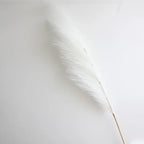 Faux Pampas Grass Decor – 39-inch Fluffy Reed Bouquet for Boho Home Wedding