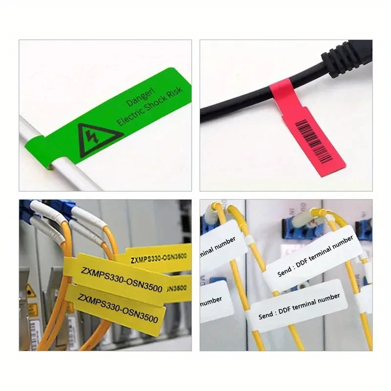 Thermal Label Maker Tape – Waterproof Adhesive Stickers for Office and Home