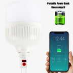 Rechargeable LED Camping Lantern – Portable Power Bank for Outdoor Tent Lighting