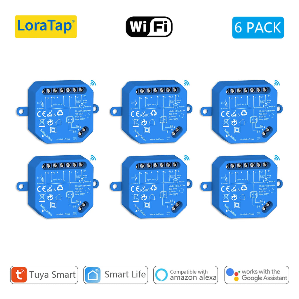 Smart Roller Shutter Switch – Voice Control for Automated Home Blinds