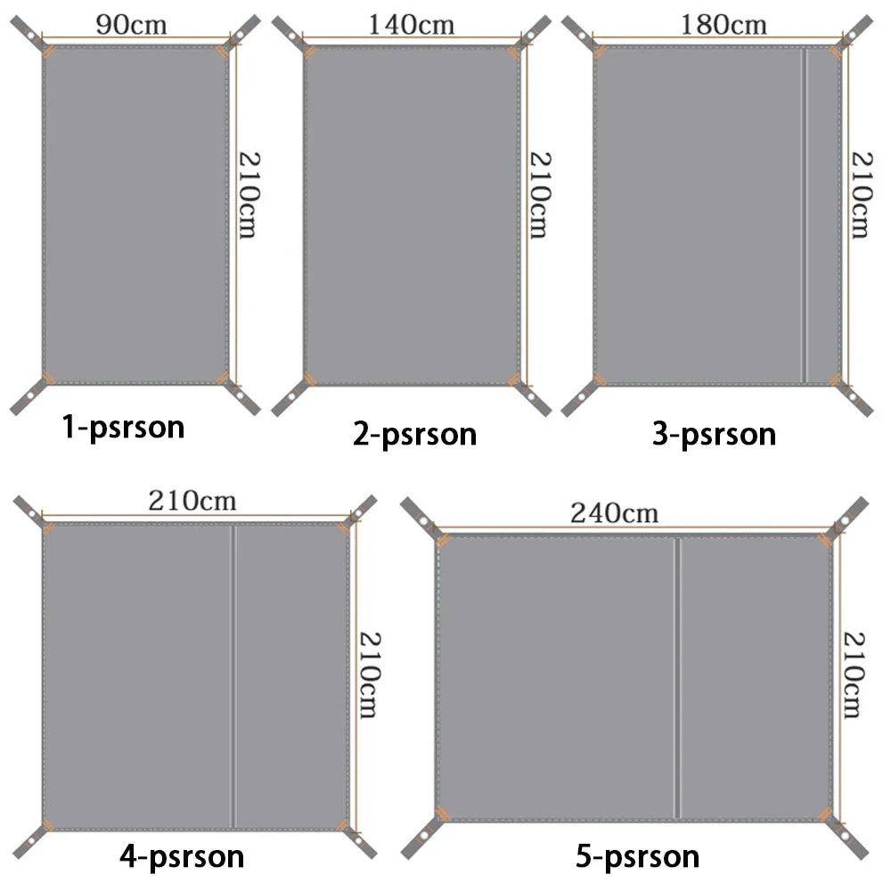 Waterproof Oxford Camping Mat – Portable Picnic Floor Sheet for Outdoor Hiking