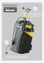 Rhinowalk Bicycle Water Bottle Bag – Insulated Carrier for City Commuting
