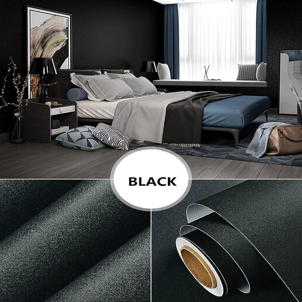Cement Gray Adhesive Wallpaper – 55cm Industrial Retro Decor for Home Walls