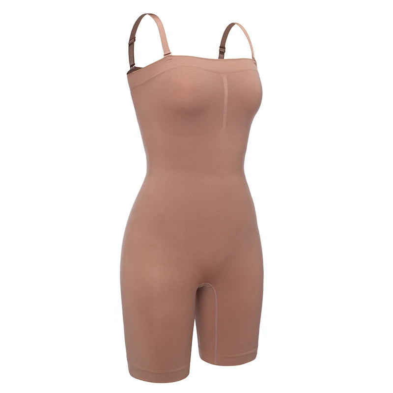 Strapless Shapewear Bodysuit – Tummy Control Body Shaper for Waist Training