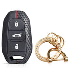Silicone Car Key Fob Cover – Protective Remote Case for Peugeot and Citroen