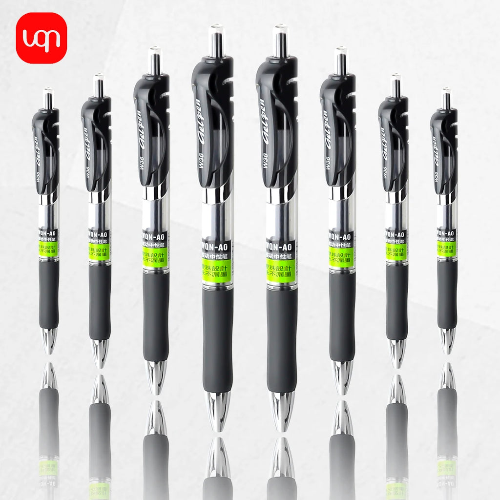 Quick Dry Gel Pens – 0.7mm Smooth Black Ink for School and Office Stationery