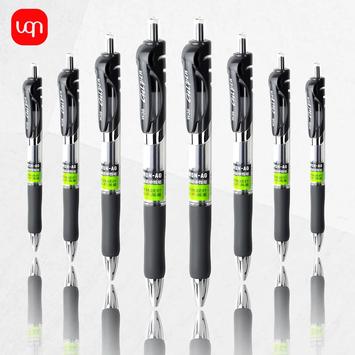 Quick Dry Gel Pens – 0.7mm Smooth Black Ink for School and Office Stationery