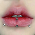 Fake Body Piercing Set – Adhesive Studs for Nose Lips and Eyebrows