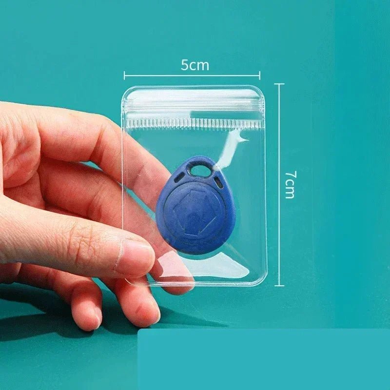 Transparent PVC Zip Jewelry Pouches – Anti-Oxidation Bags for Storage