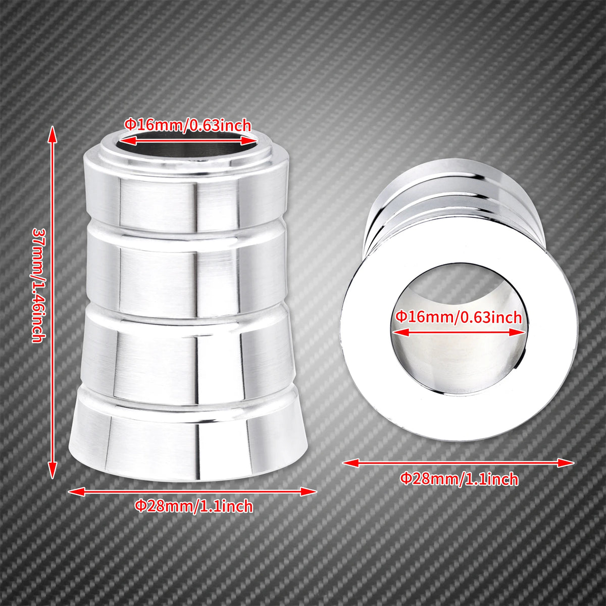 Motorcycle Heel Shifter Spacer – Shift Lever Shaft Cap for Harley Touring