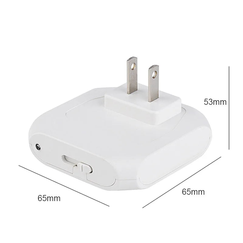 LED Night Light – Motion Sensor Plug-in Lamp for Bedroom and Hallway