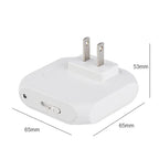 LED Night Light – Motion Sensor Plug-in Lamp for Bedroom and Hallway
