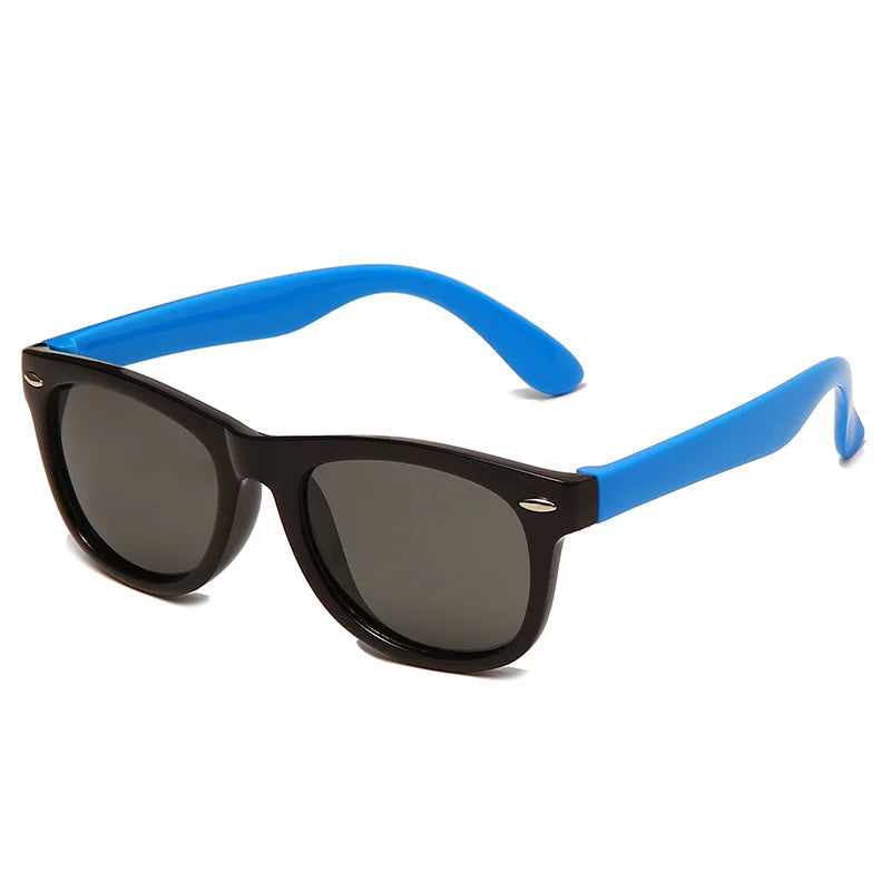 Silicone Kids Sunglasses – UV400 TR90 Goggles for Outdoor UV Protection