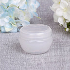 Empty Cosmetic Jars – Refillable Plastic Pots for Travel and Sample Creams