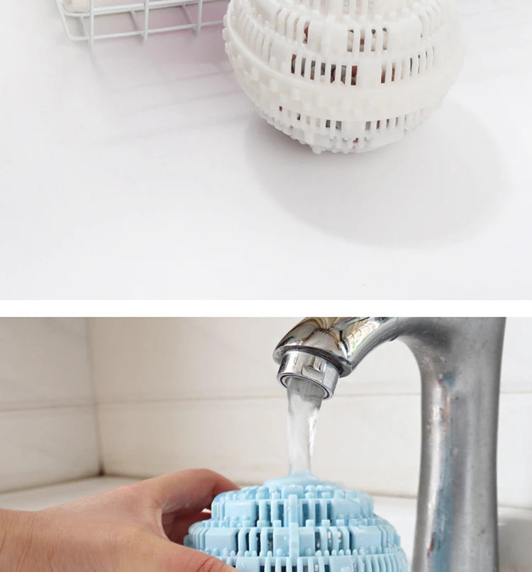 Reusable PVC Laundry Ball – 10cm Clothes Softener for Washing Machine