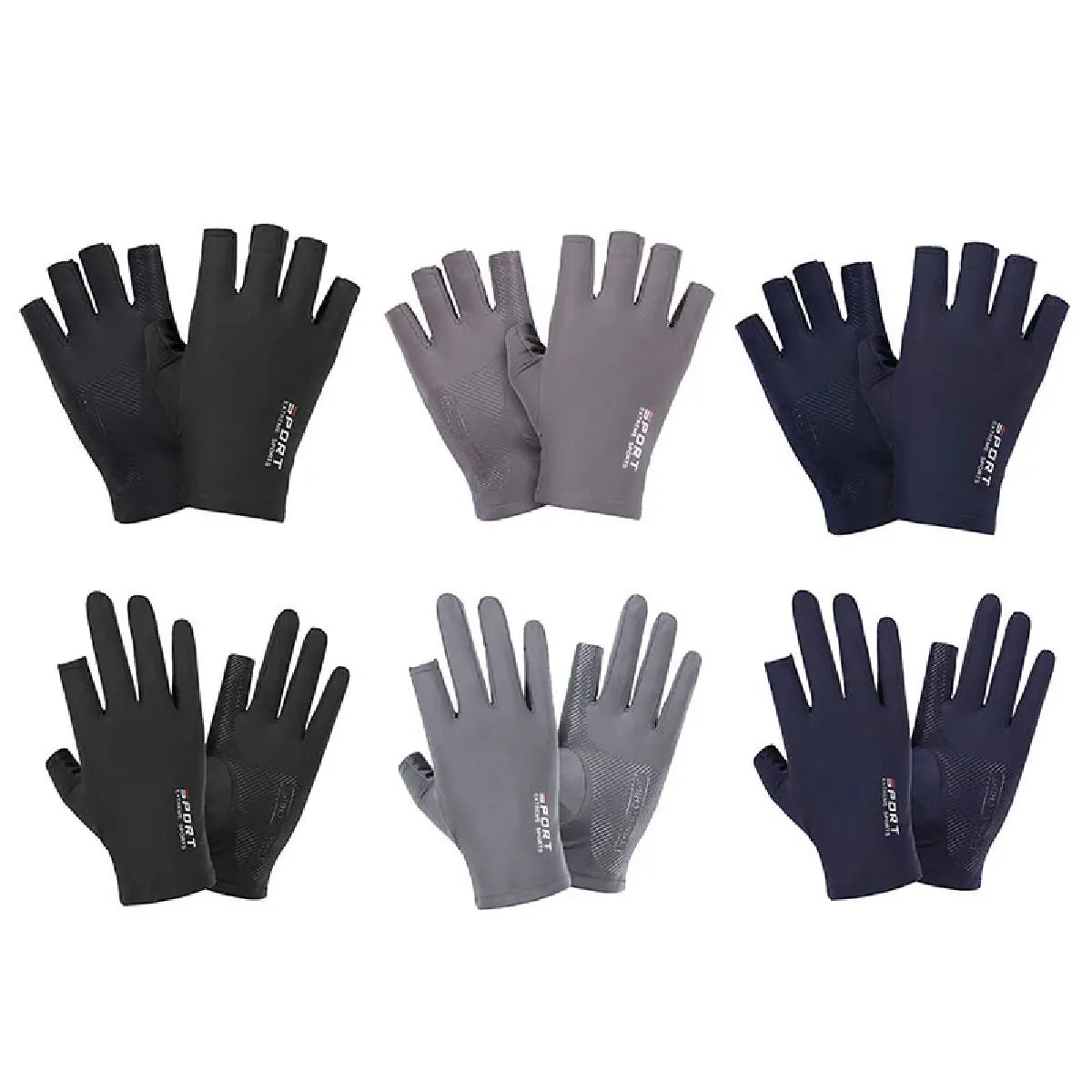 Breathable UV Protective Fishing Gloves – Touch Screen Gear for Outdoor Sports