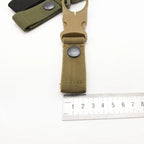 Nylon Webbing Bottle Holder – Tactical Carabiner Clip for Outdoor Hiking