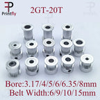 GT2 Timing Pulley – Precision Metal Gear for 3D Printer Drive Belts