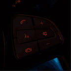 Steering Wheel Button Trim – Decorative Stickers for Mercedes Benz Interior