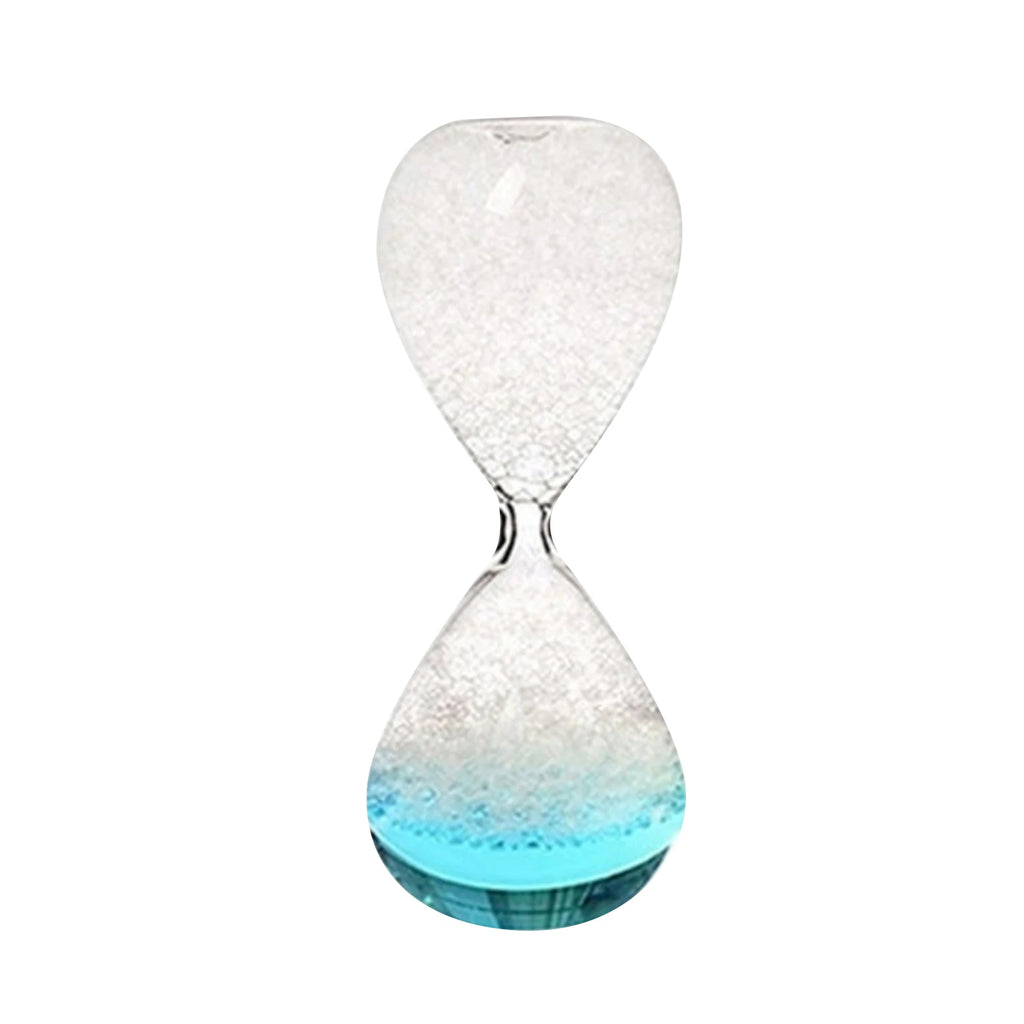 Crystal Singing Hourglass – Decorative Bubbling Timer for Home Office Decor