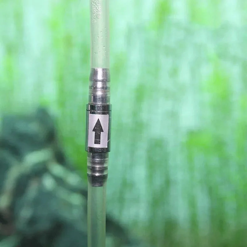 Stainless Steel Check Valve – One-Way Non-Return Air Pump for Fish Aquarium