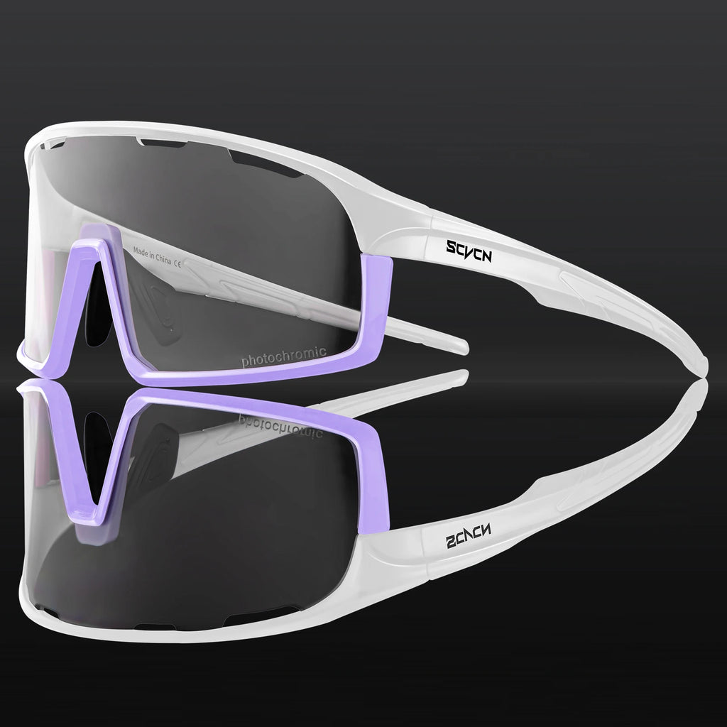 Photochromic Cycling Sunglasses – UV400 Protective Eyewear for MTB Sports