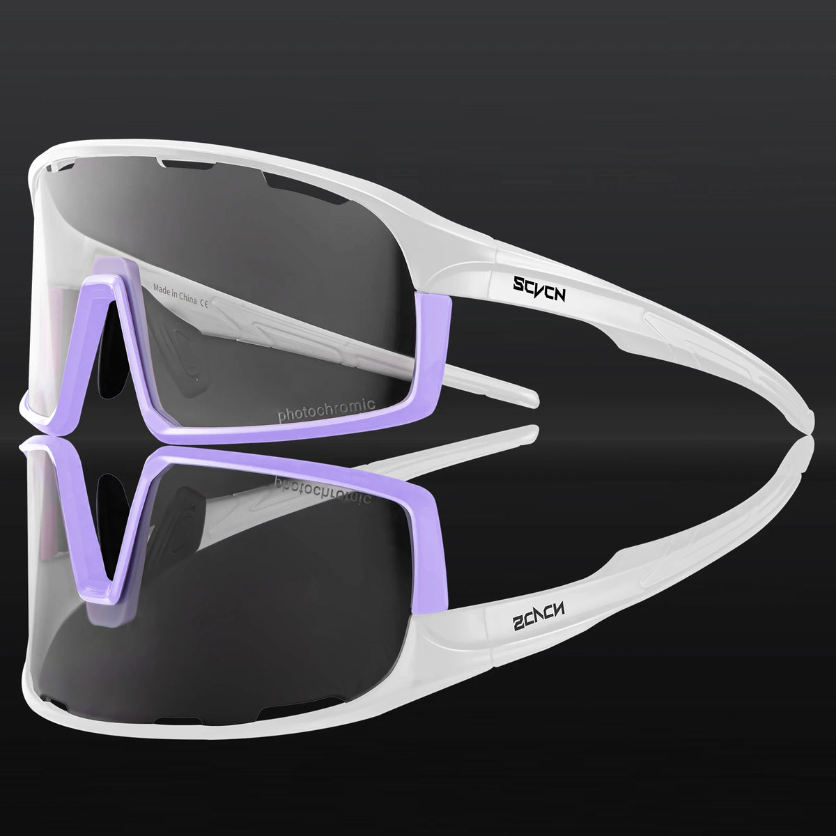 Photochromic Cycling Sunglasses – UV400 Protective Eyewear for MTB Sports