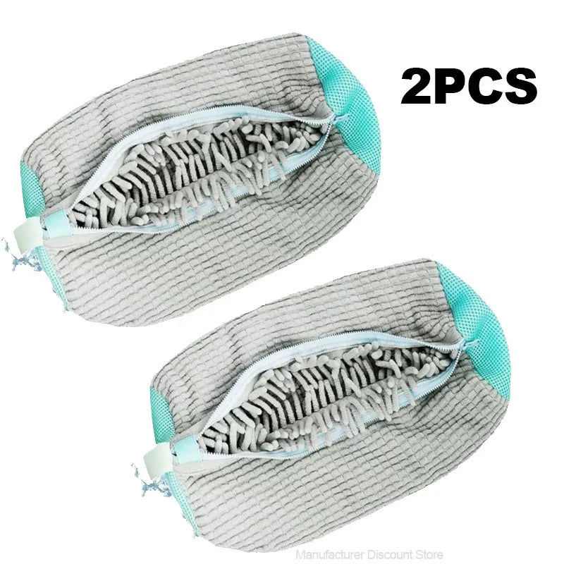 Padded Mesh Shoe Laundry Bag – Protective Sneaker Wash Net for Machine Cleaning