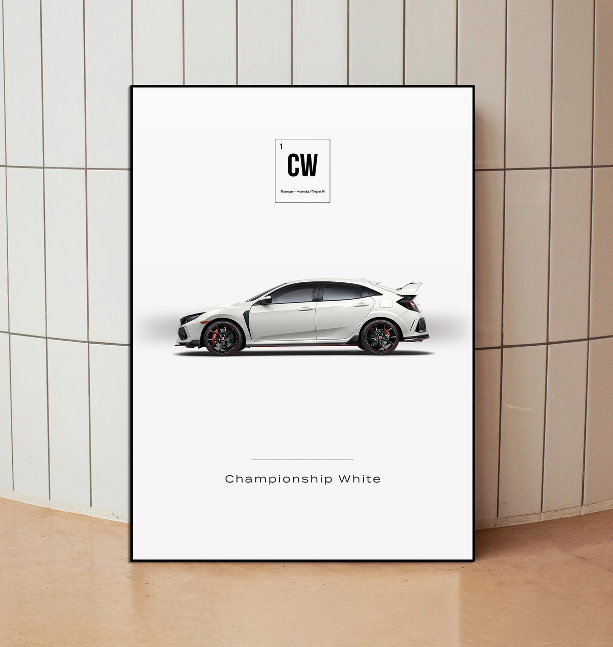 Minimalist Car Canvas Print – Modern Wall Art for Living Room Bedroom Decor