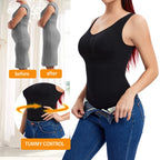 Tummy Control Shapewear Bodysuit – Slimming Waist Trainer for Women Fajas