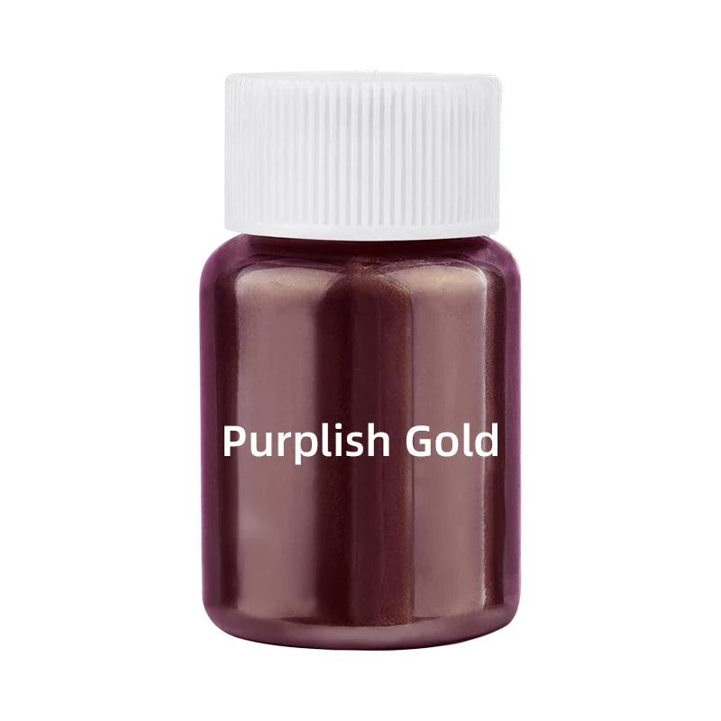 Edible Metallic Glitter Powder – Gold and Silver Dust for Cake Decoration