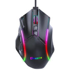 RGB Gaming Mouse – 12800 DPI Programmable 12-Button Ergonomic Controller for PC