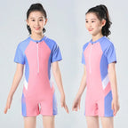 Professional One-Piece Swimsuit – Thermal Training Gear for Women and Kids