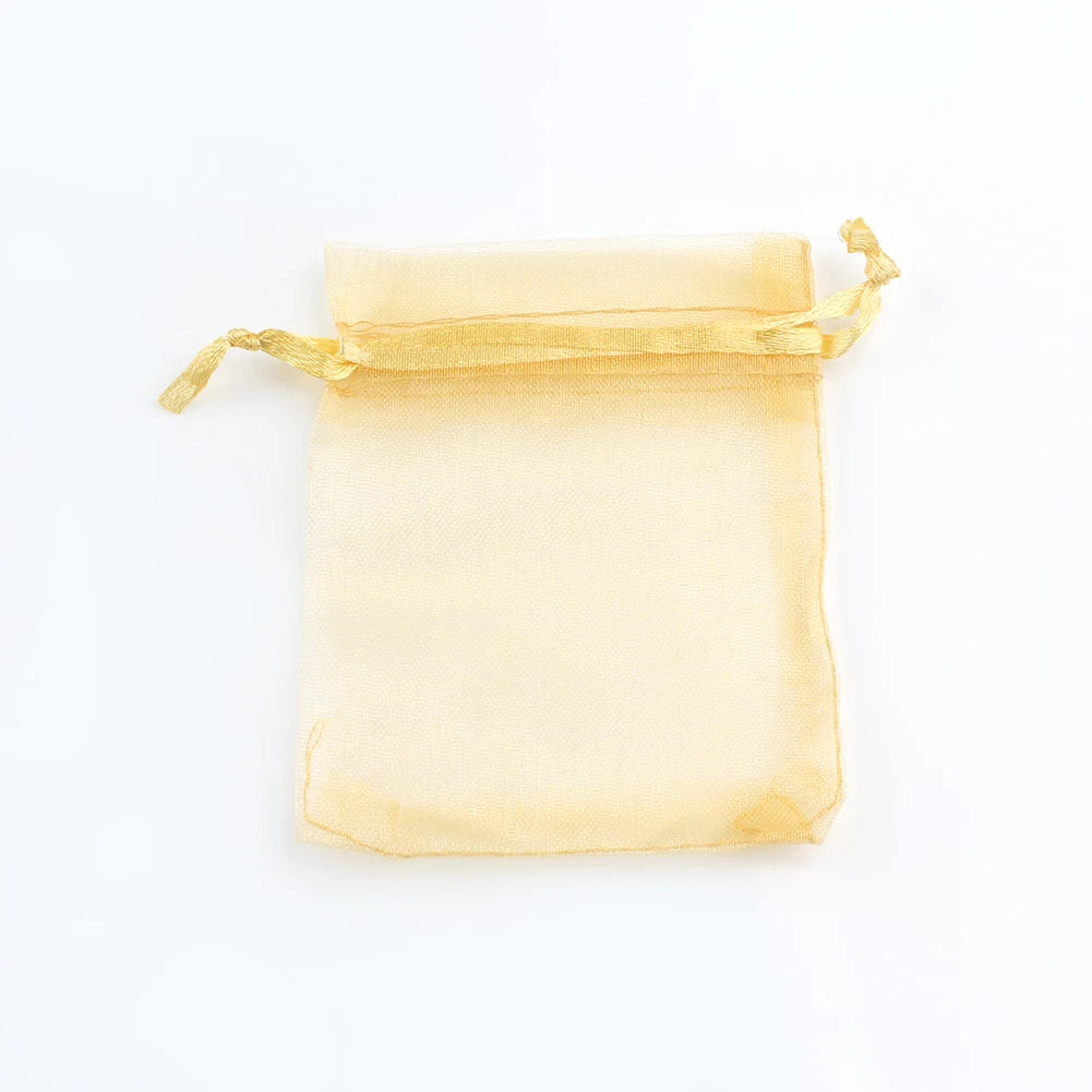 Star Moon Organza Drawstring Bags – Gift Packaging for Jewelry and Weddings