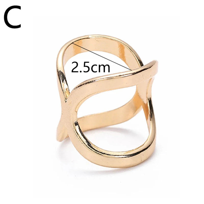 Cross Scarf Clips – Hollow Metal Buckle Brooches for Women Jewelry Accessories