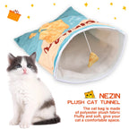 Collapsible Halloween Cat Tunnel – Gourmet Pattern Interactive Pet Toy