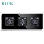 BSEED Touch Light Switch – LED Wall Socket with USB-C for Modern Home Decor