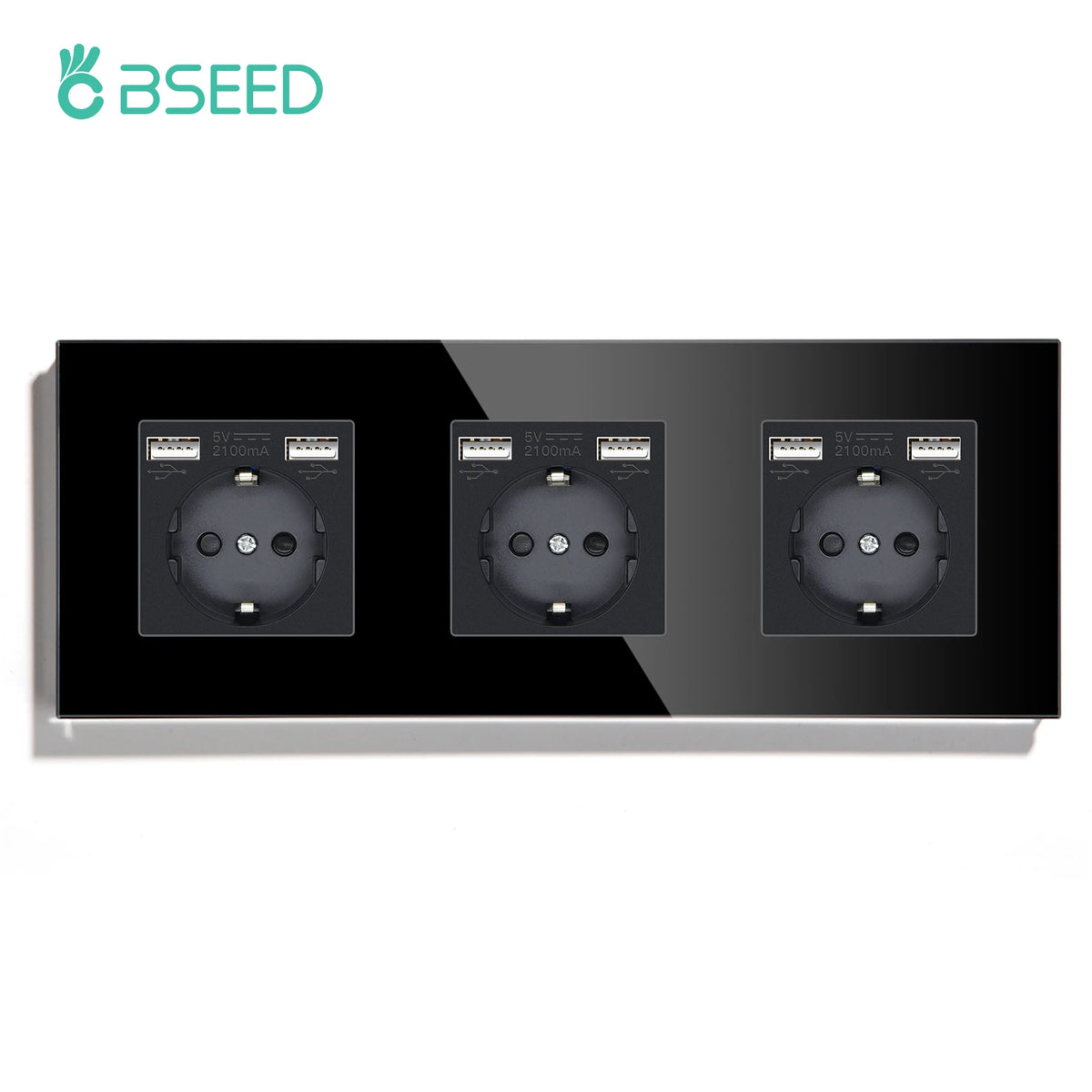 BSEED Touch Light Switch – LED Wall Socket with USB-C for Modern Home Decor