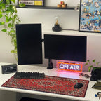 Persian Carpet Mouse Pad – Large XXL Rug for Office Desk and Gaming Setup