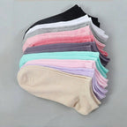 Matching Family Short Socks – Bow Heart Stripe Patterns for Casual Daily Wear