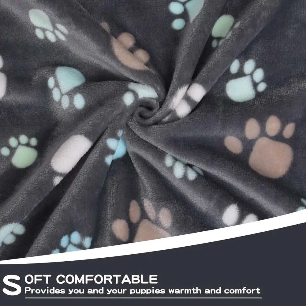 Soft Fluffy Pet Blanket – Double-sided Warm Mat for Dogs and Cats