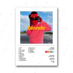 Frank Ocean Music Art Prints – Blonde Rap Poster Set for Bedroom Wall Decor