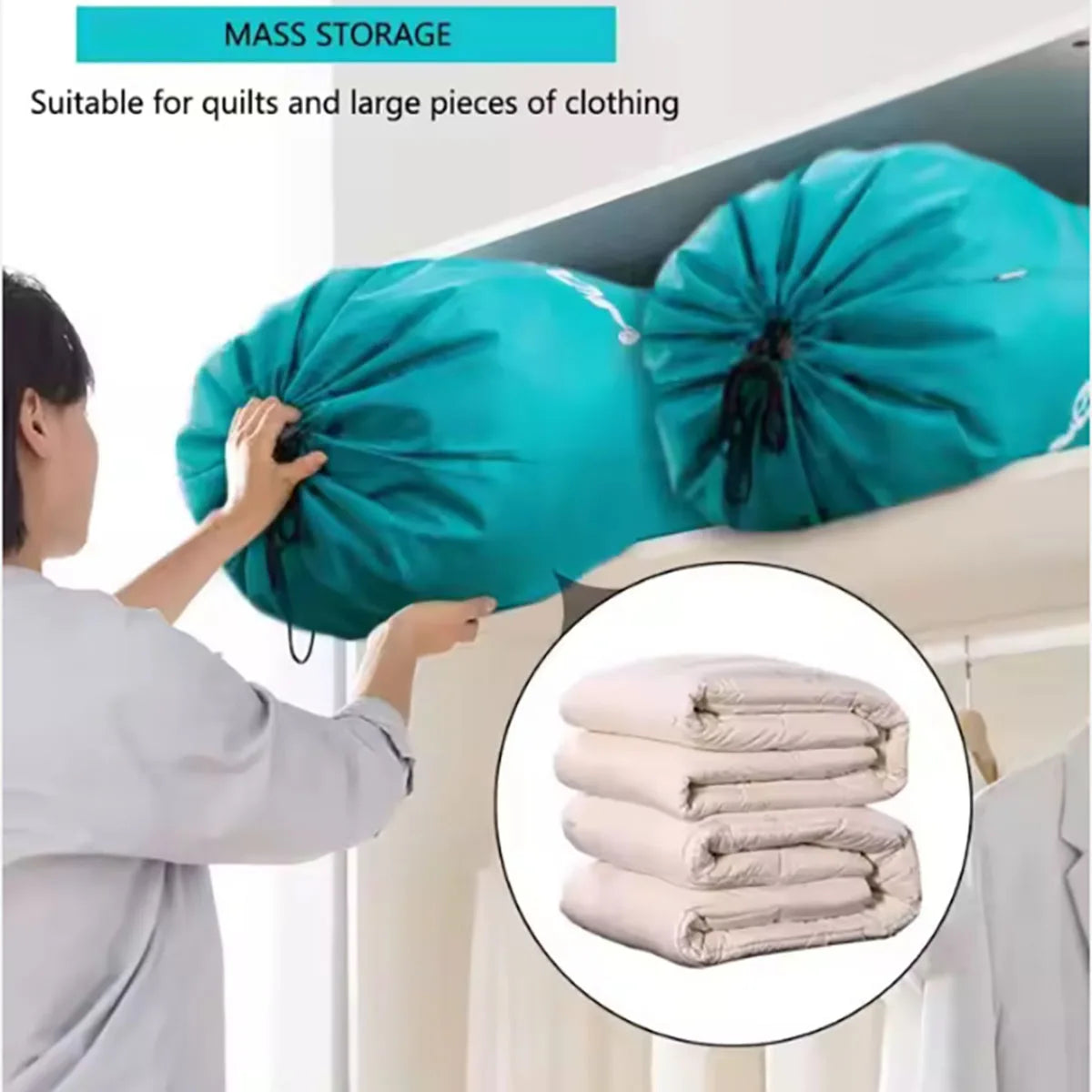 Nylon Drawstring Laundry Bag – Smile Shape Washable Pouch for Travel Storage