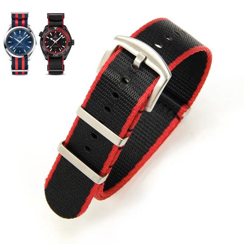 Nylon Watch Strap – 20mm 22mm Sport Band for Omega Seiko Rolex
