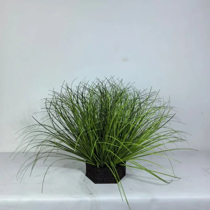 Artificial Onion Grass Bushes – Faux Reeds for Home and Garden Decor