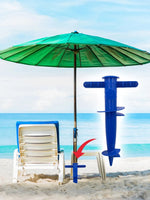 Plastic Umbrella Floor Anchor – Heavy Duty Insert for Beach Parasol Stands